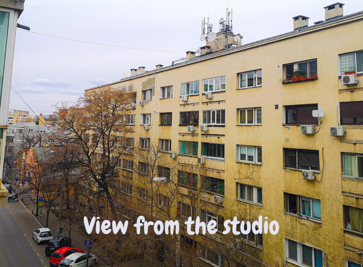 Good Vibes In Cismigiu Studio Steps From Subway Self Check In Bukarest Exterior foto